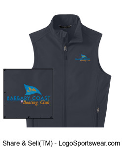 Port Authority® Mens Core Soft Shell Vest Design Zoom